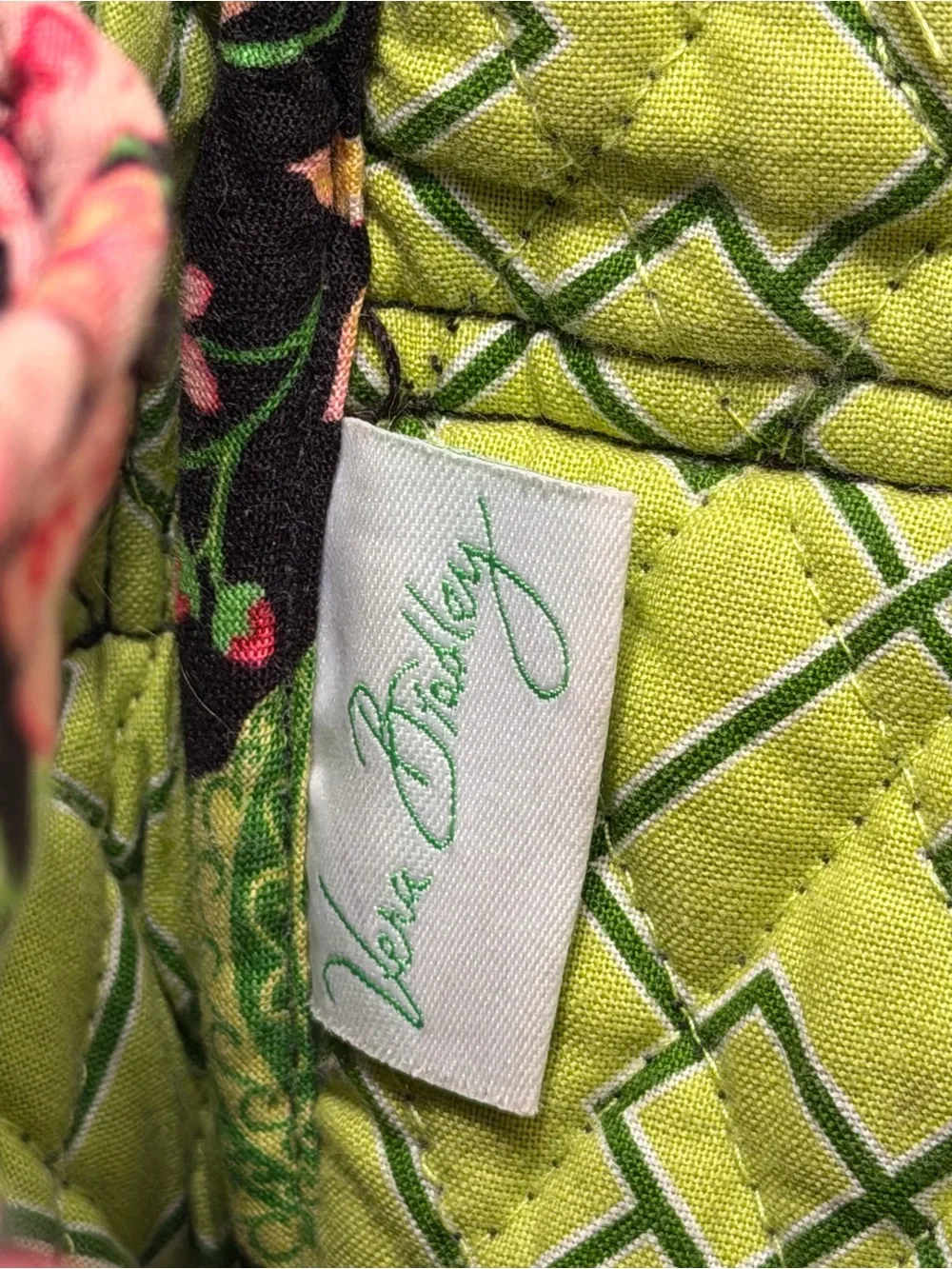Vera Bradley quilted floral